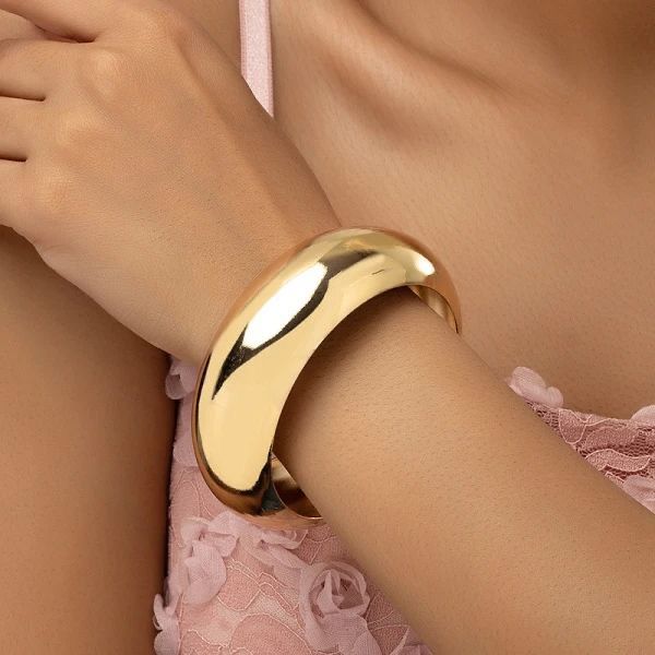 Brazalete "Bold Gold"
