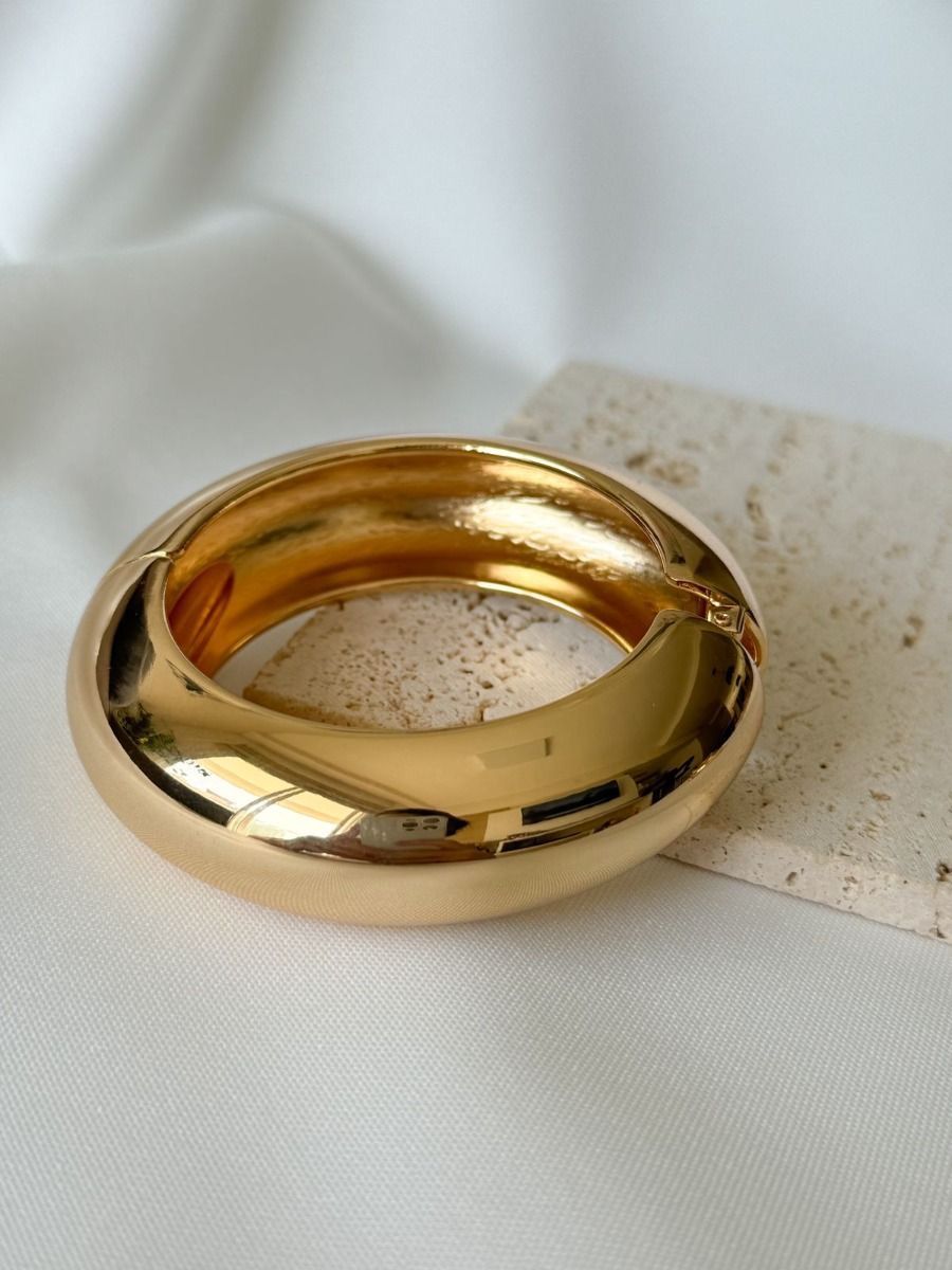 Brazalete "Bold Gold"