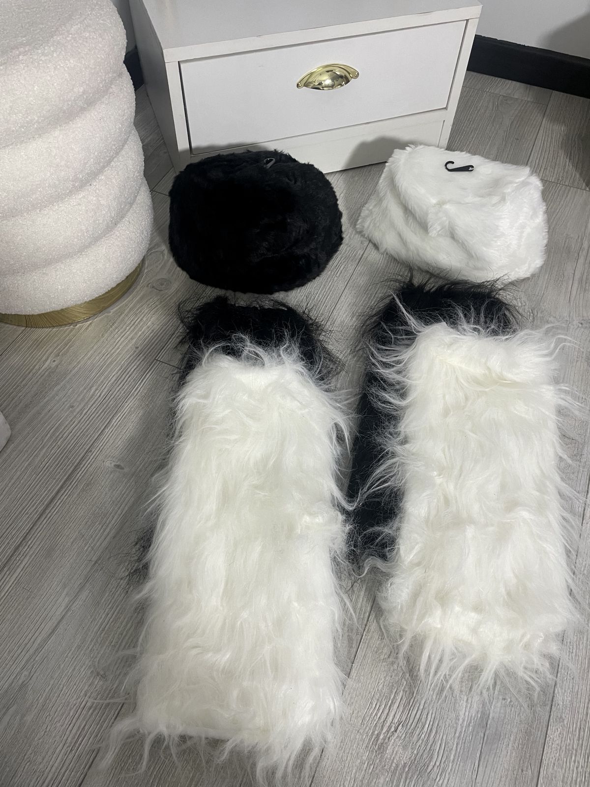 Set de Polainas + Gorro Ruso