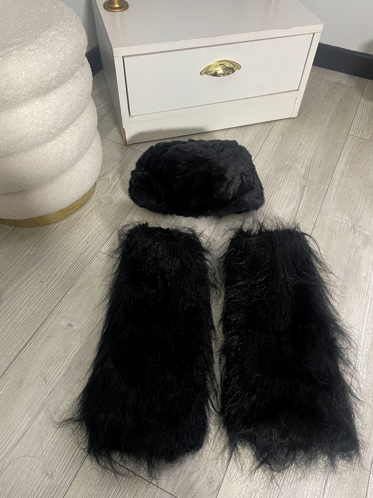 Set de Polainas + Gorro Ruso