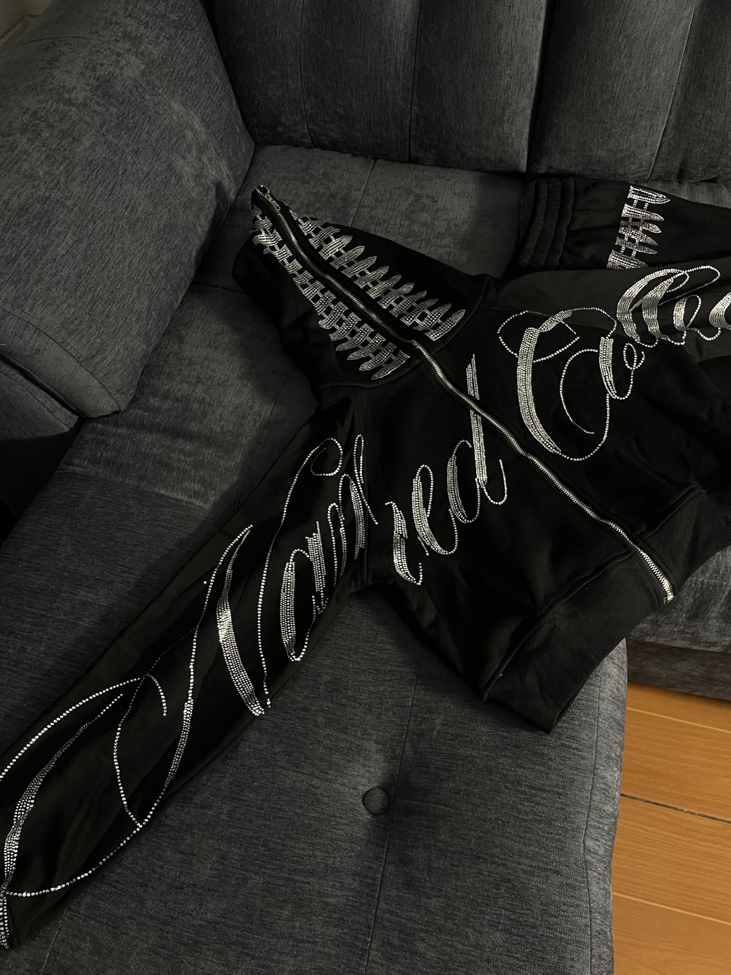Conjunto Negro Full brillo