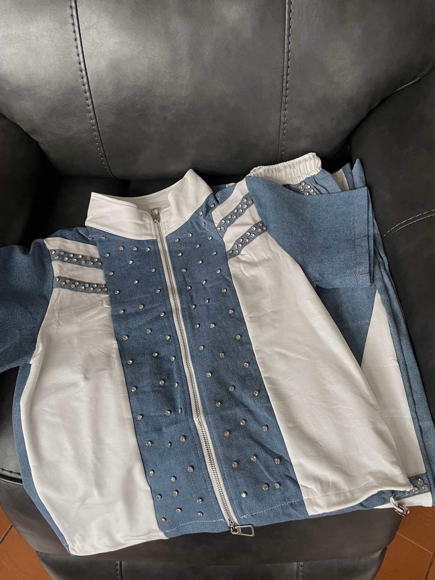 Conjunto Denim Glow