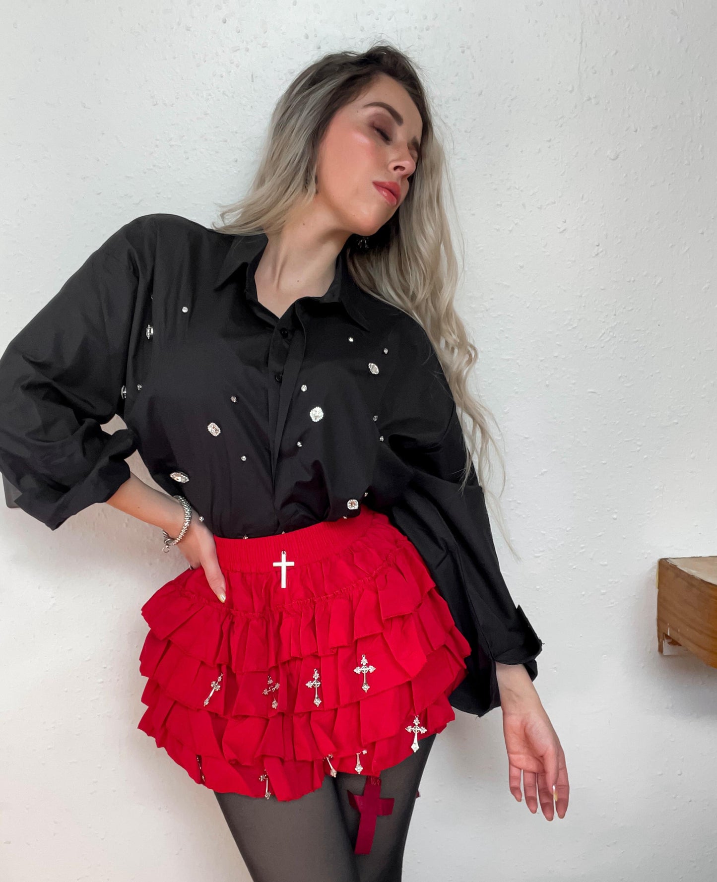 Camisa Oversize Glam Brillante