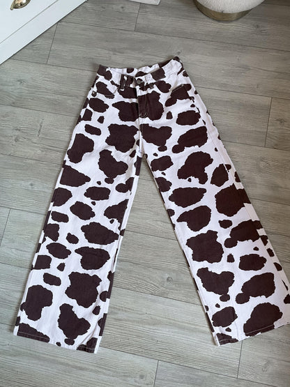 Pantalón Cow print