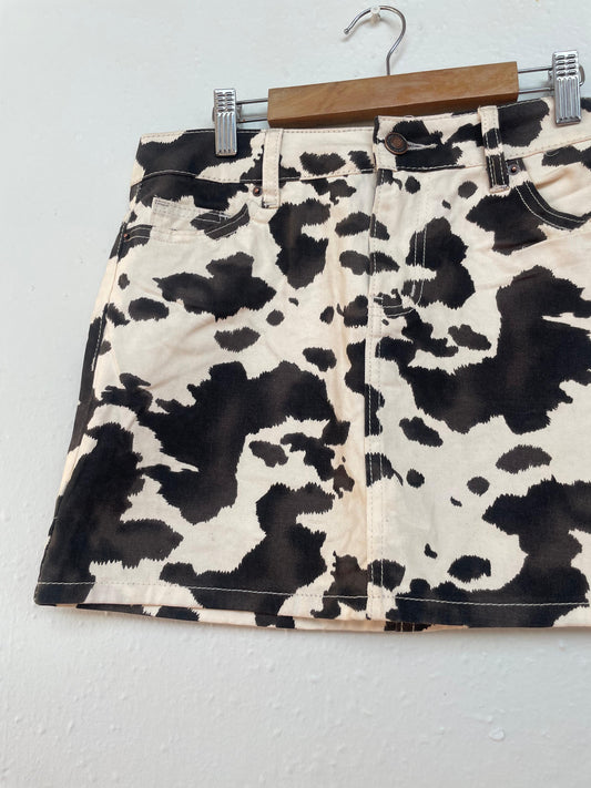 Falda Cow Print