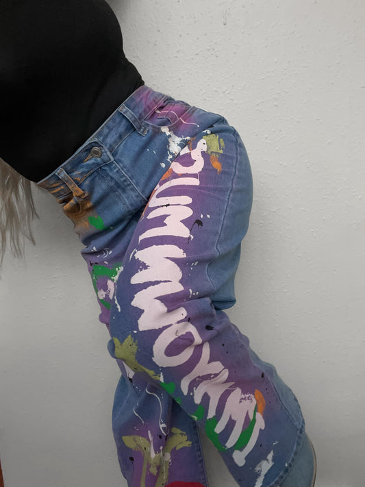 Jeans Urban Paint – Edición Moda Italiana